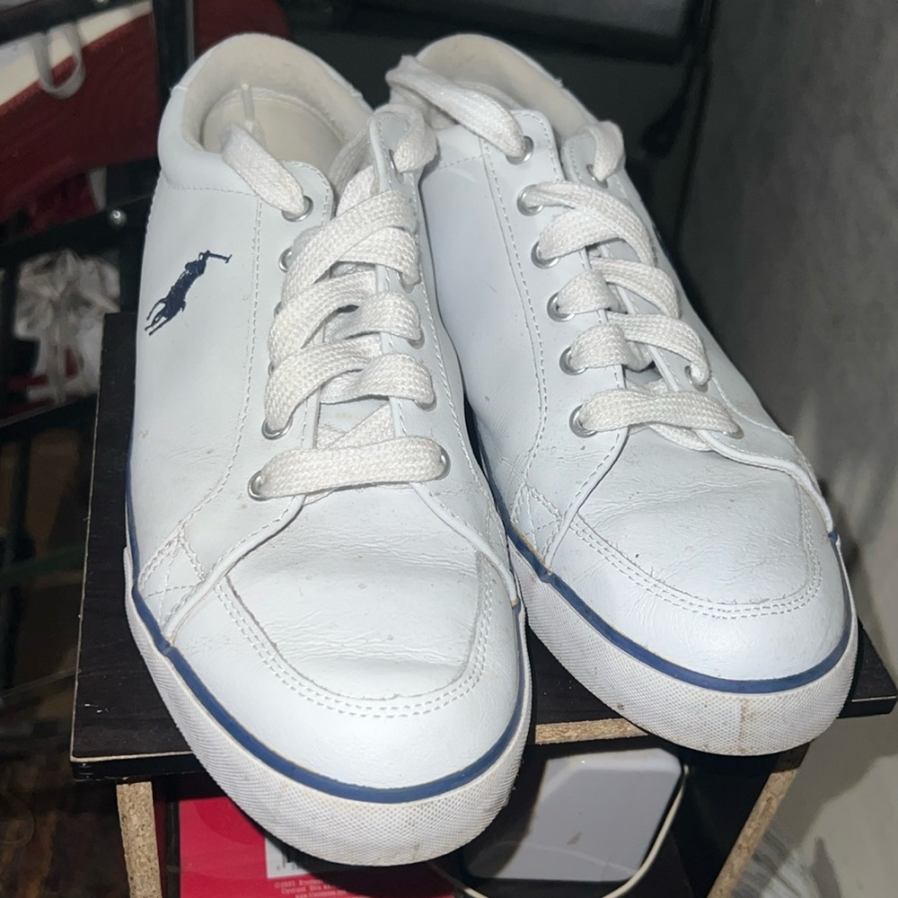 Polo sneakers/shoes White Leather Size 11